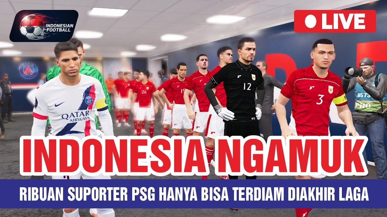 INDONESIA NGAMUK‼️Kalahkan JUARA UCL dikandangnya