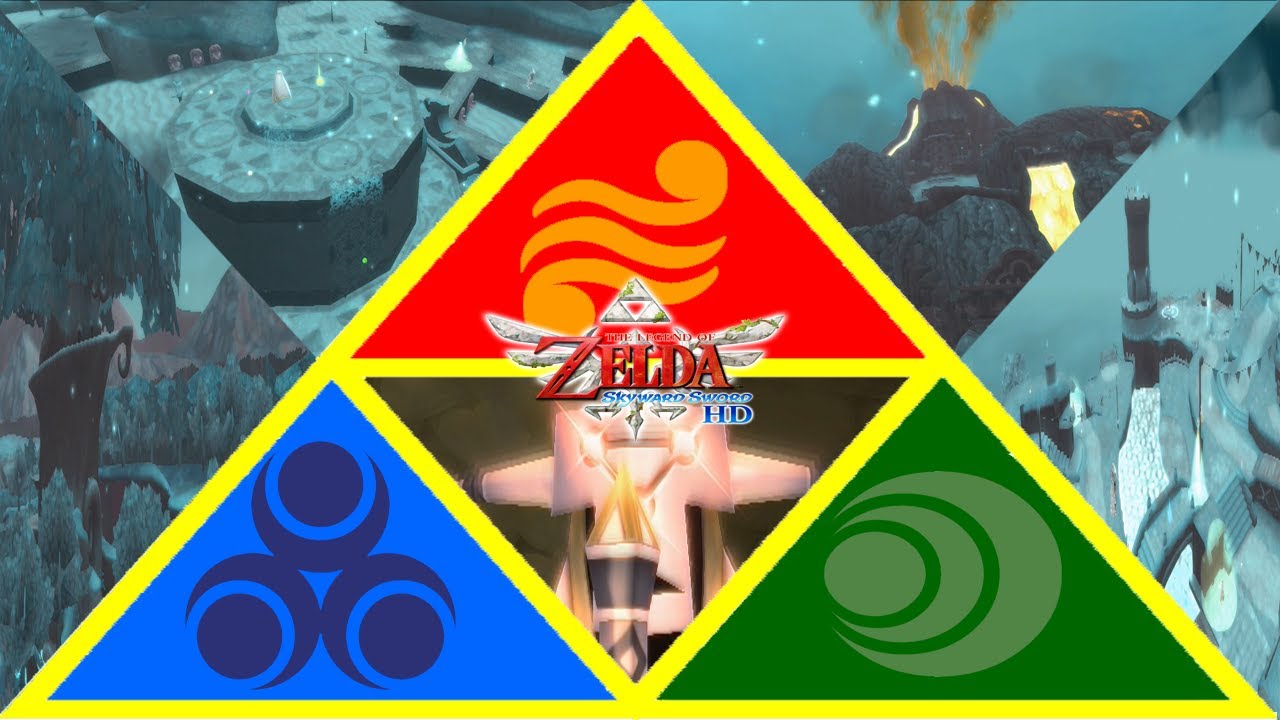 The Legend of Zelda Skyward Sword HD: All Four Silent Realms