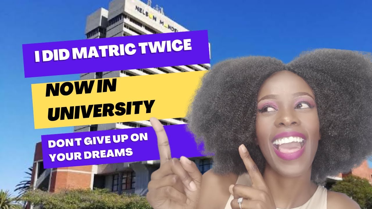 I did matric twice |Impostor syndrome|Don't give up on your dreams