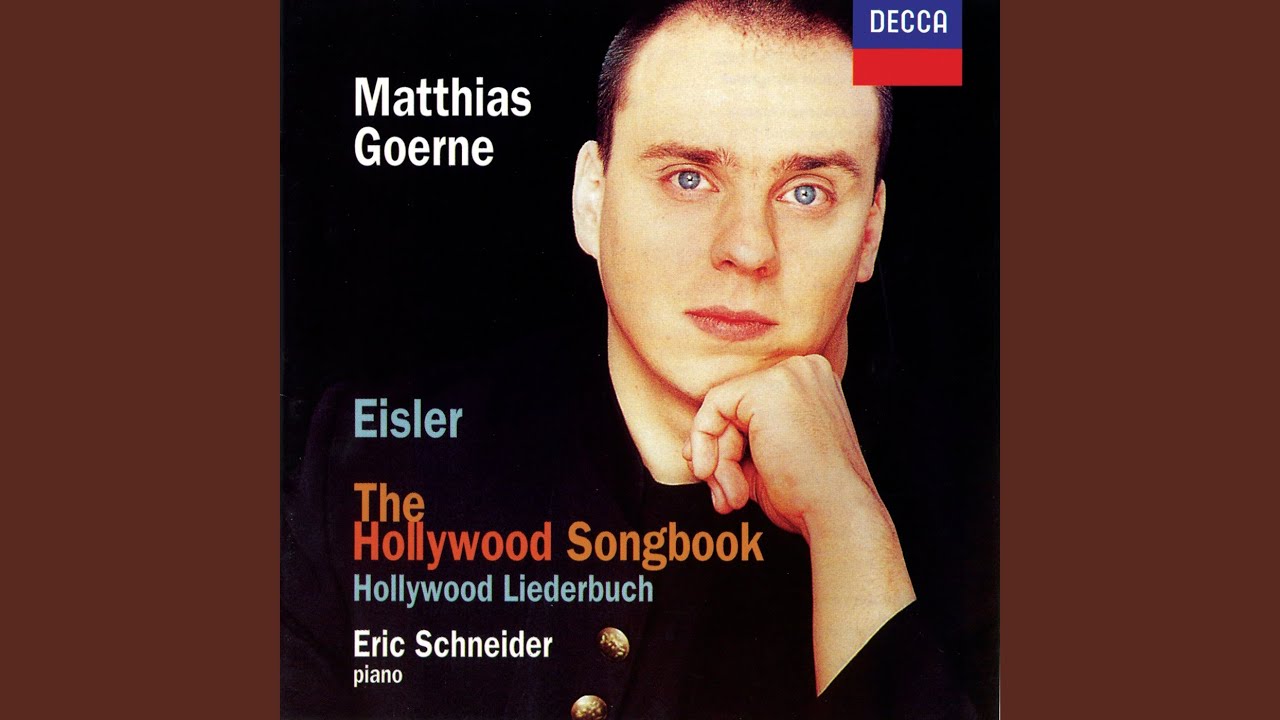 Eisler: The Hollywood Songbook (1943) : Elegie 1943 (Hölderlin-Fragmente)