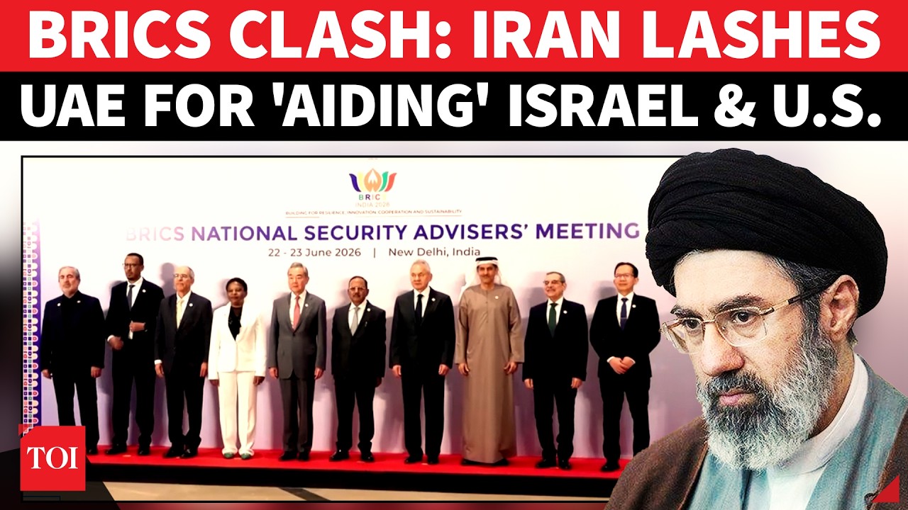 'We Remember You Supported Zionists & Aggressors': Iran Shames UAE At India BRICS Summit | WATCH