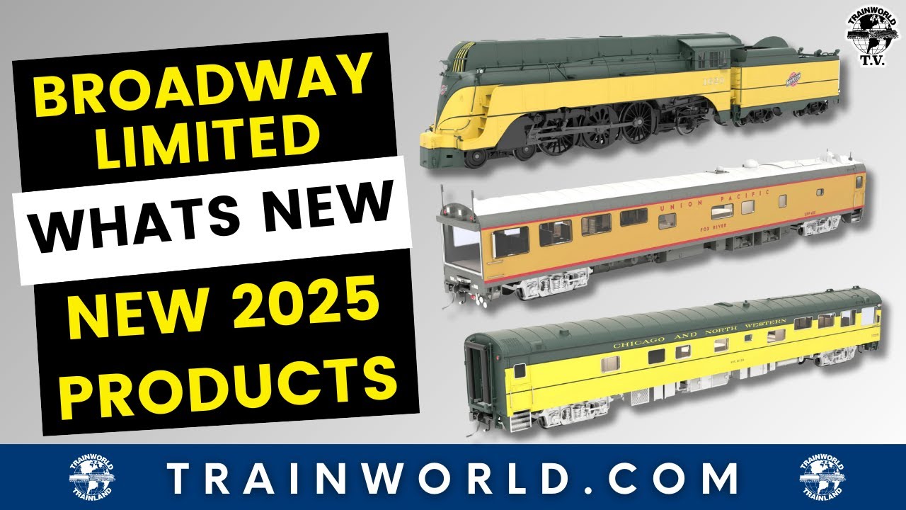 Broadway Limited - New 2025 Upcoming Products!