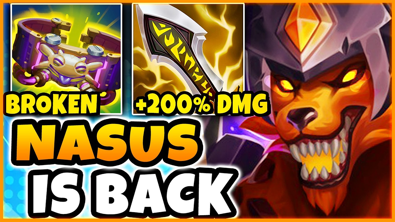 NASUS IS (STILL) THE HIGHEST WINRATE JUNGLER IN THE GAME RIGHT NOW!