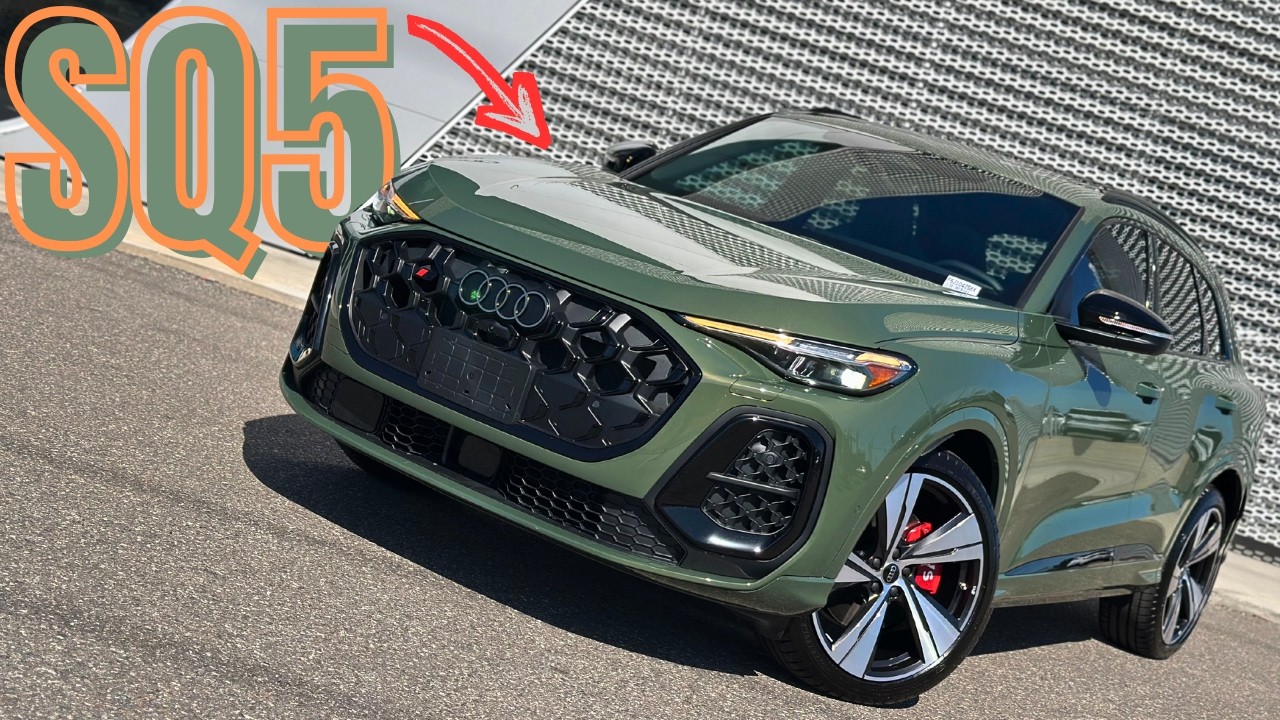 Audi SQ5 2025 года переосмысливает понятие спортивности в одной из самых роскошных комплектаций!