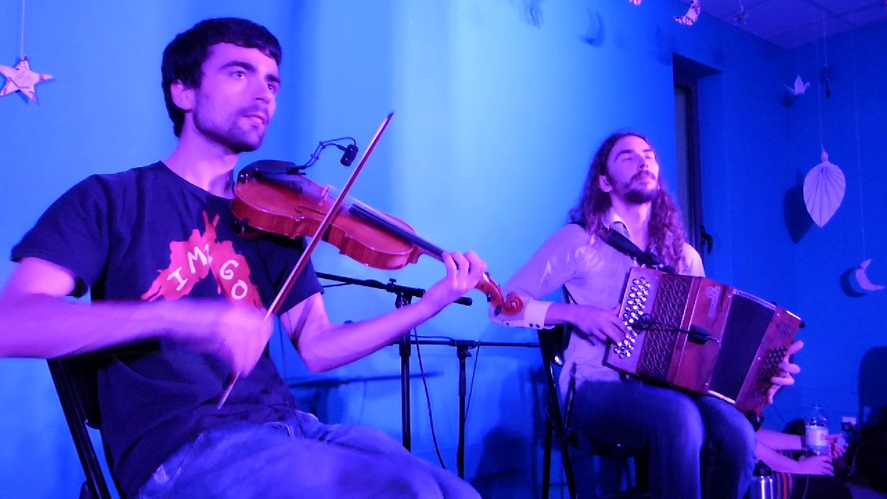 Duo Fermé-Exibard - Bourrée à 3 temps - Nuit du Folk à Venon