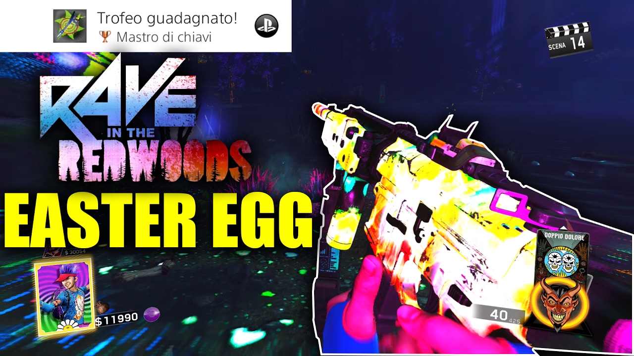 RAVE IN THE REDWOODS - GUIDA EASTER EGG ITA