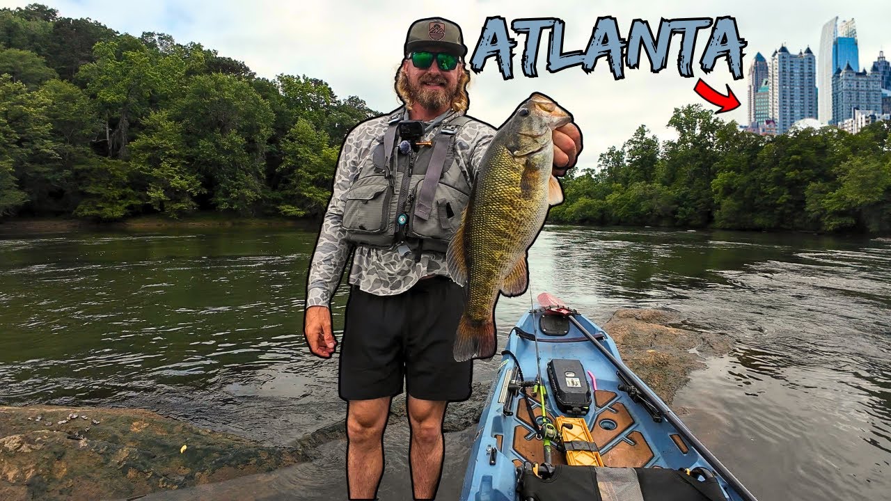 Shoal Bass Fishing on the Chattahoochee River Atlanta, GA