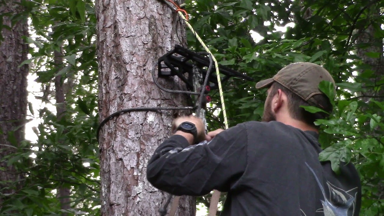 NEW! Climbing with Ultimate one stick with UP platform and rappelling kit from EWO