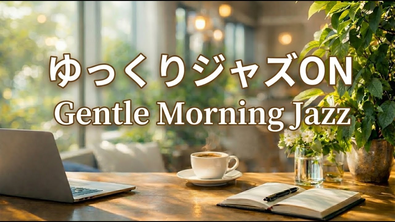 【リラックス・作業用BGM】朝の光にゆっくり目覚める ピアノジャズ｜クールで静かな集中BGM Gentle Morning Piano Jazz for Calm & Cool Focus