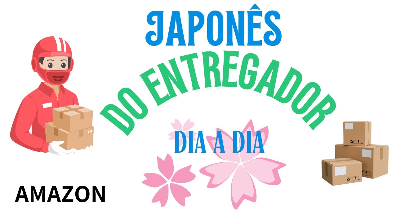 CONVERSAÇÃO QUE UM ENTREGADOR REALMENTE USA NO JAPÃO