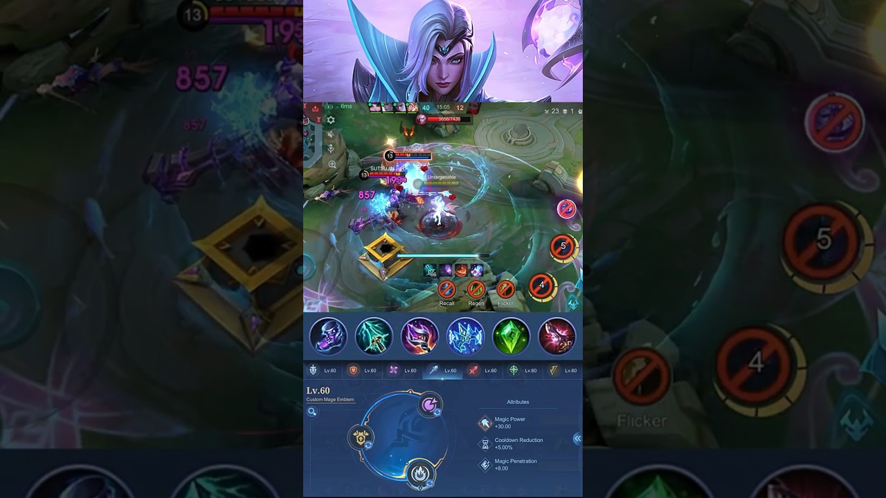Midlane Valentina is Deadly (Part 3) - MLBB #gameplayproplayer #valentina #MLBB