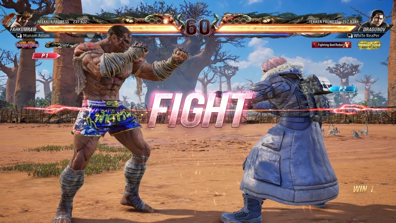 FAHKUMRAM VS DRAGUNOV TEKKEN 8 ONLINE MATCH