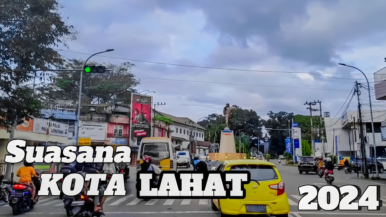 SUASANA KOTA LAHAT, SUMATERA SELATAN TAHUN 2024