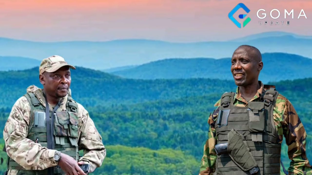 GOMA: GENERAL MAKENGA AVUZE UKO FDRL YISHE  COL.WILLY NGOMA WA MAA23 WAGUYE RUBAYA, 