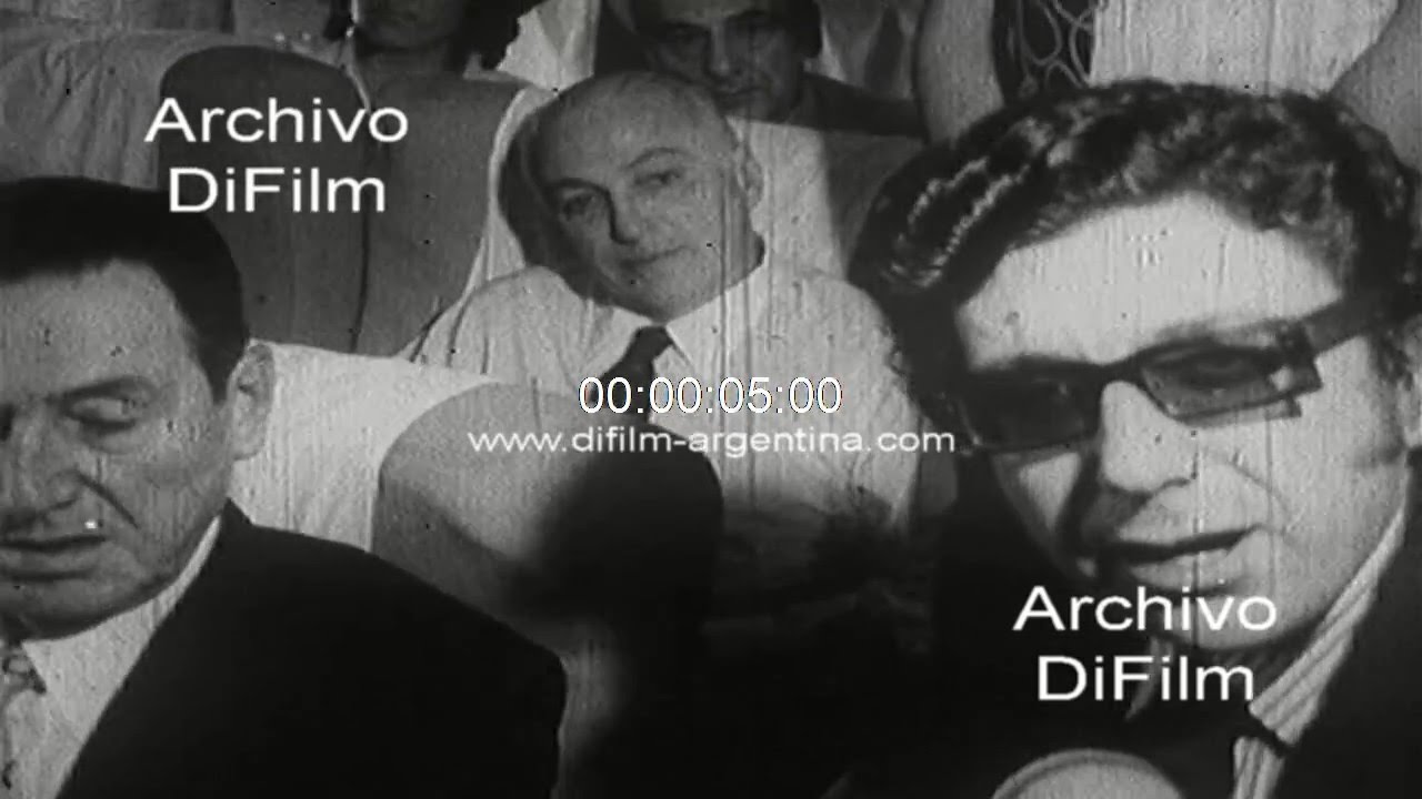 Juan Domingo Peron regresa del exilio despues de 17 años - 1972