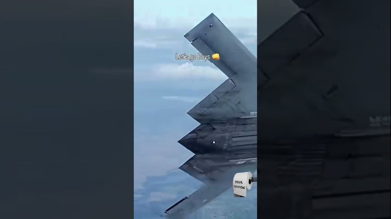 B-2 spirit🔥 #militaryaircraft #aviation #usa #israel #iran #airforce #usaairforce #israelairstrike