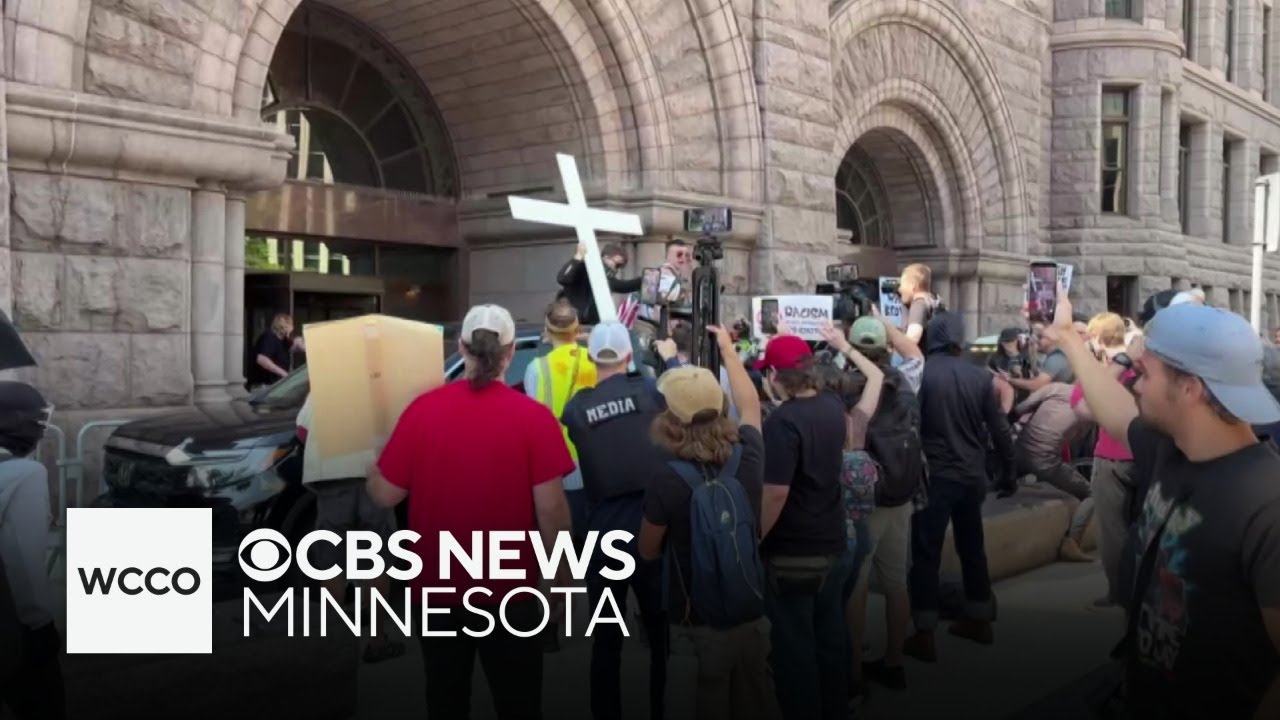 Far-right agitator Jake Lang arrested in Minneapolis after driving toward protesters