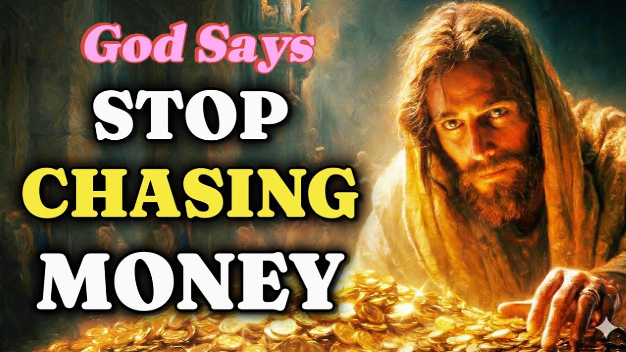 God Says Now: Stop Chasing Money - Chase My Will