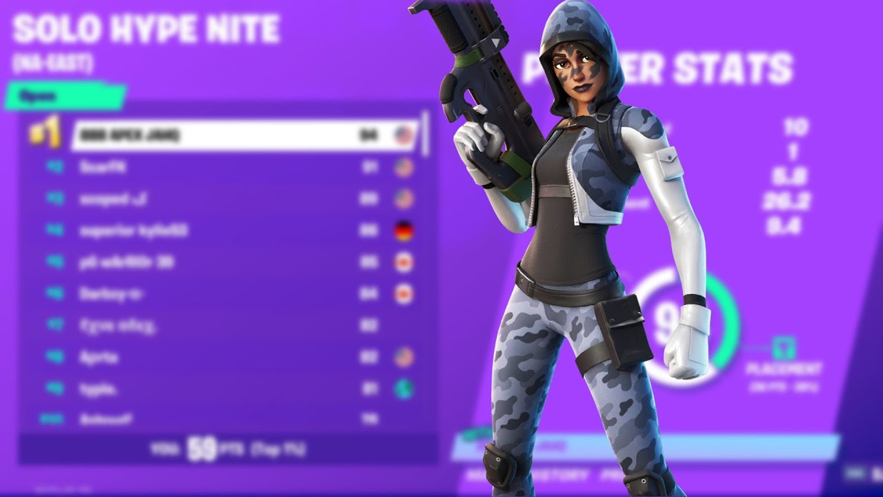 How I Got Top 100 In The Solo Hype Nite Cup