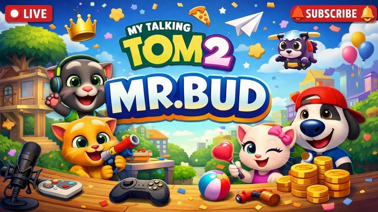 KOKO Melon sedang live sekarang! MY TALKING TOM 2