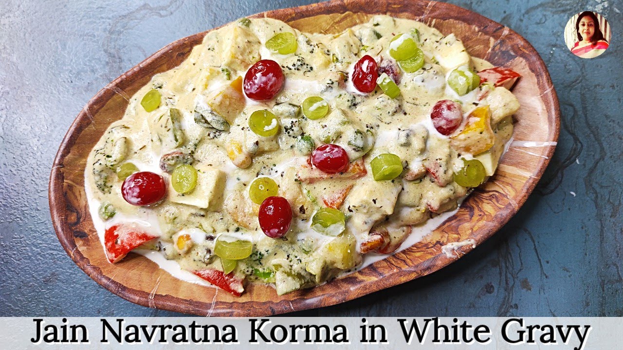Veg .Navratna Korma |Jain Navratna Korma |Mixed Veg.Sabji|Jain Panjabi Sabji | Navratan Korma Recipe