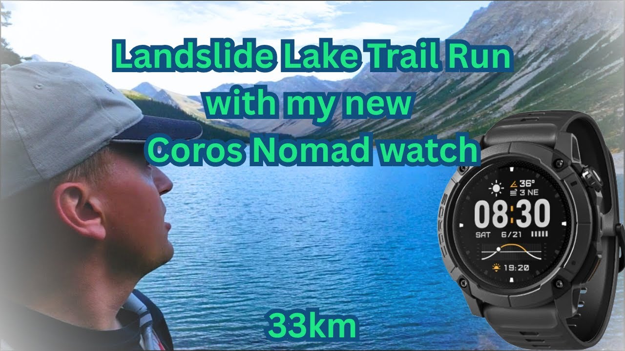 Landslide Lake Trail Run with Coros Nomad (2025 new!)