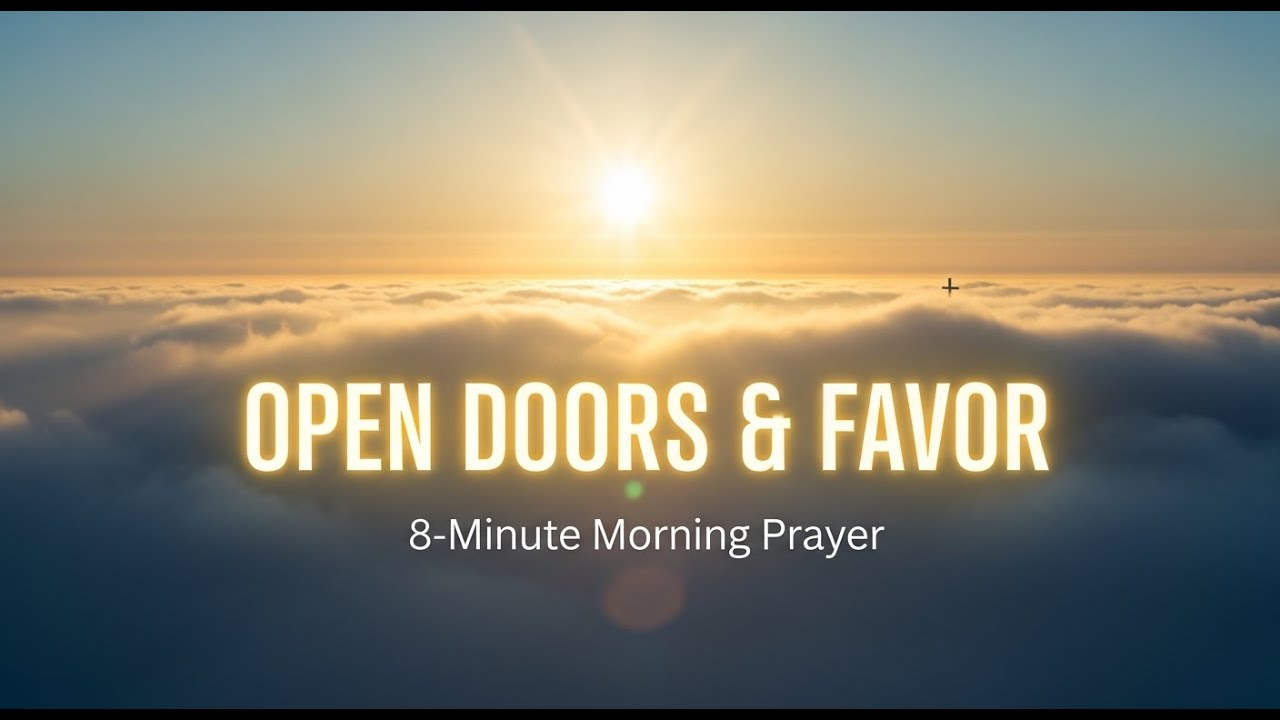 WATCH This Morning Prayer for Open Doors, Favor & Sudden Breakthrough #prayer #opendoors #bible