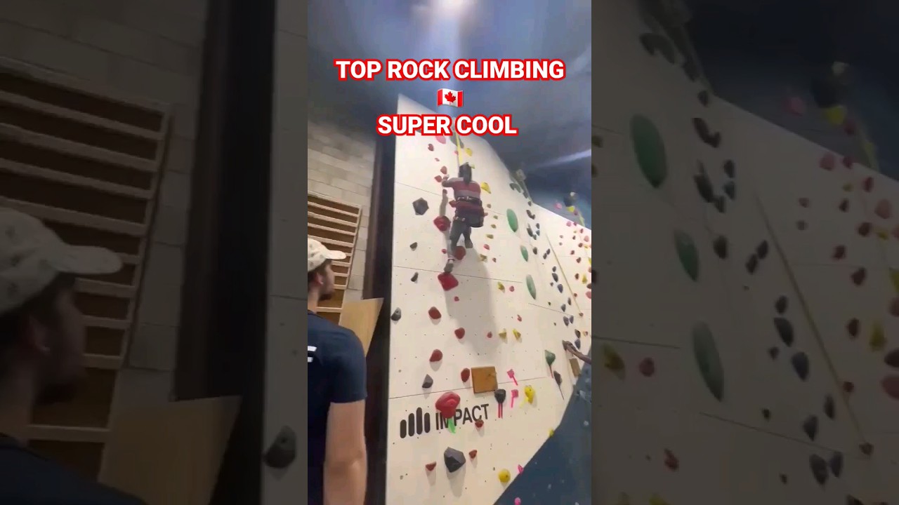 TOP ROCK CLIMBING #canada #ontario #toprock