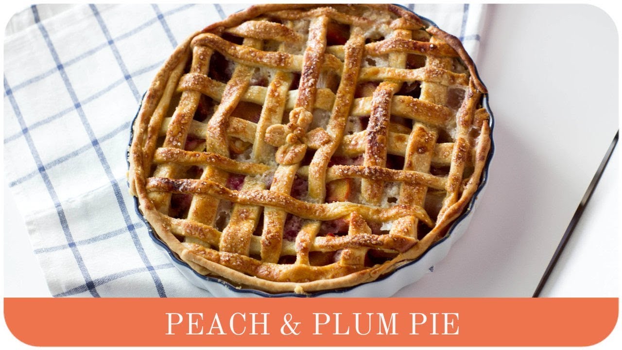 Peach & Plum Pie | The Life Lab.