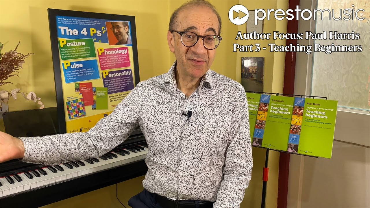 Author Focus: Paul Harris Part 3 - Teaching Beginners
