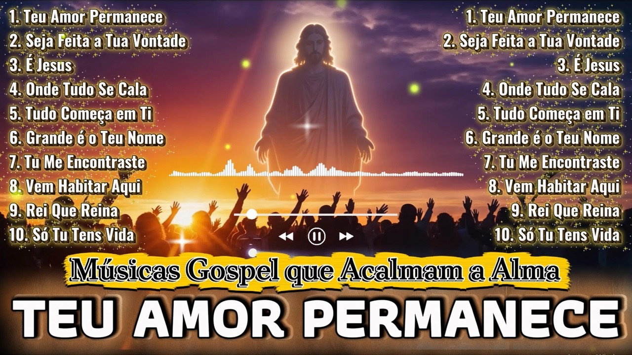 Adoração Noturna para Descansar 🙏🎶 Músicas Gospel que Acalmam a Alma