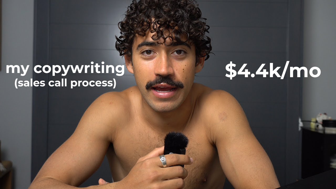 day 75 - $4.4k /mo copywriting sales process - my method