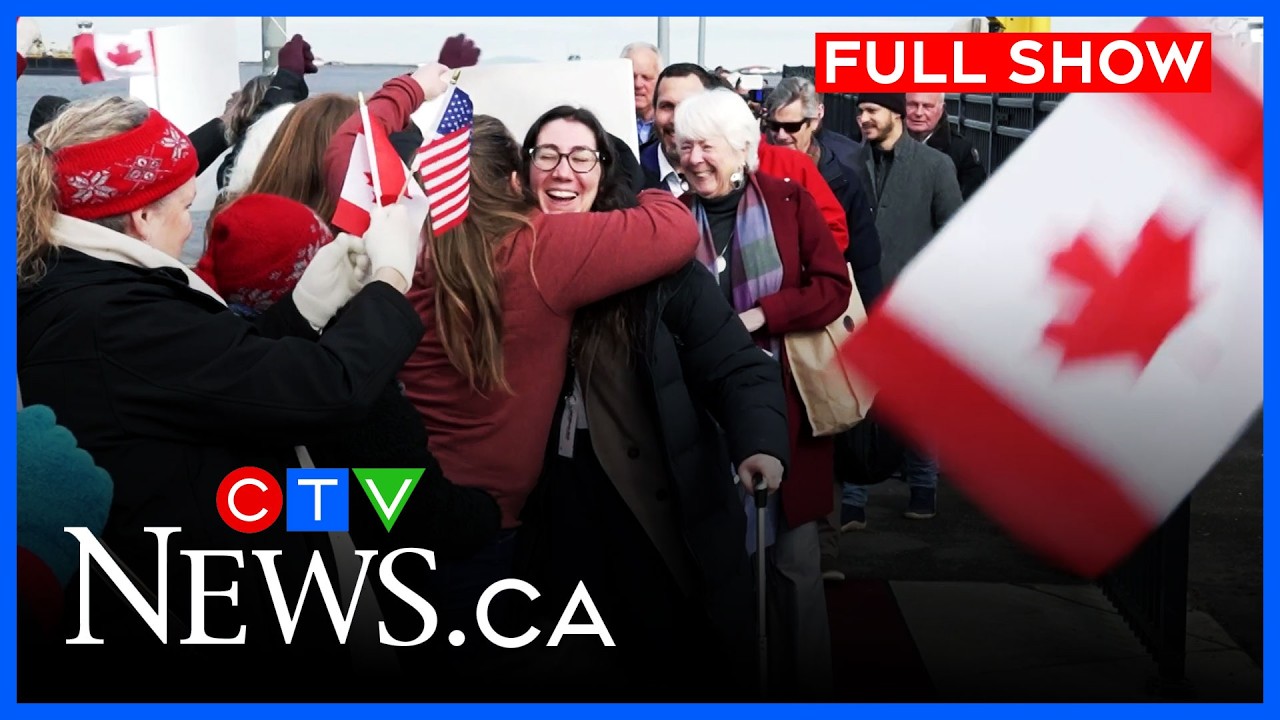 Canada/US ferry welcomed back by hundreds | CTV News Vancouver Island | Feb 19, 2026