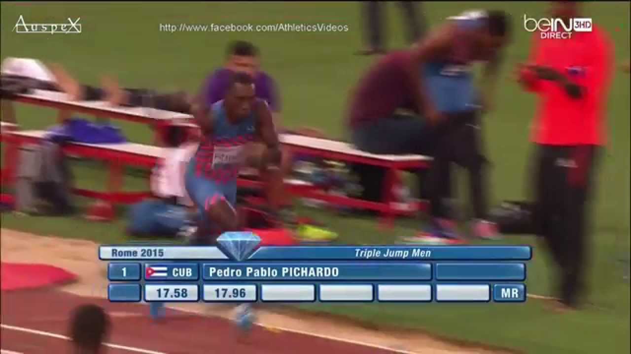 Pedro Pablo Pichardo 17.96m (-0.4m/s) Rome 2015