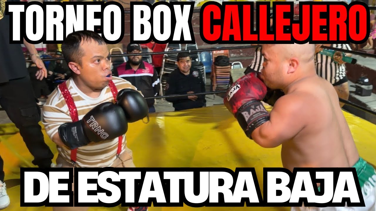 El Primer TORNEO CALLEJERO de BOXEO para CHAPARRITOS en el Mundo
