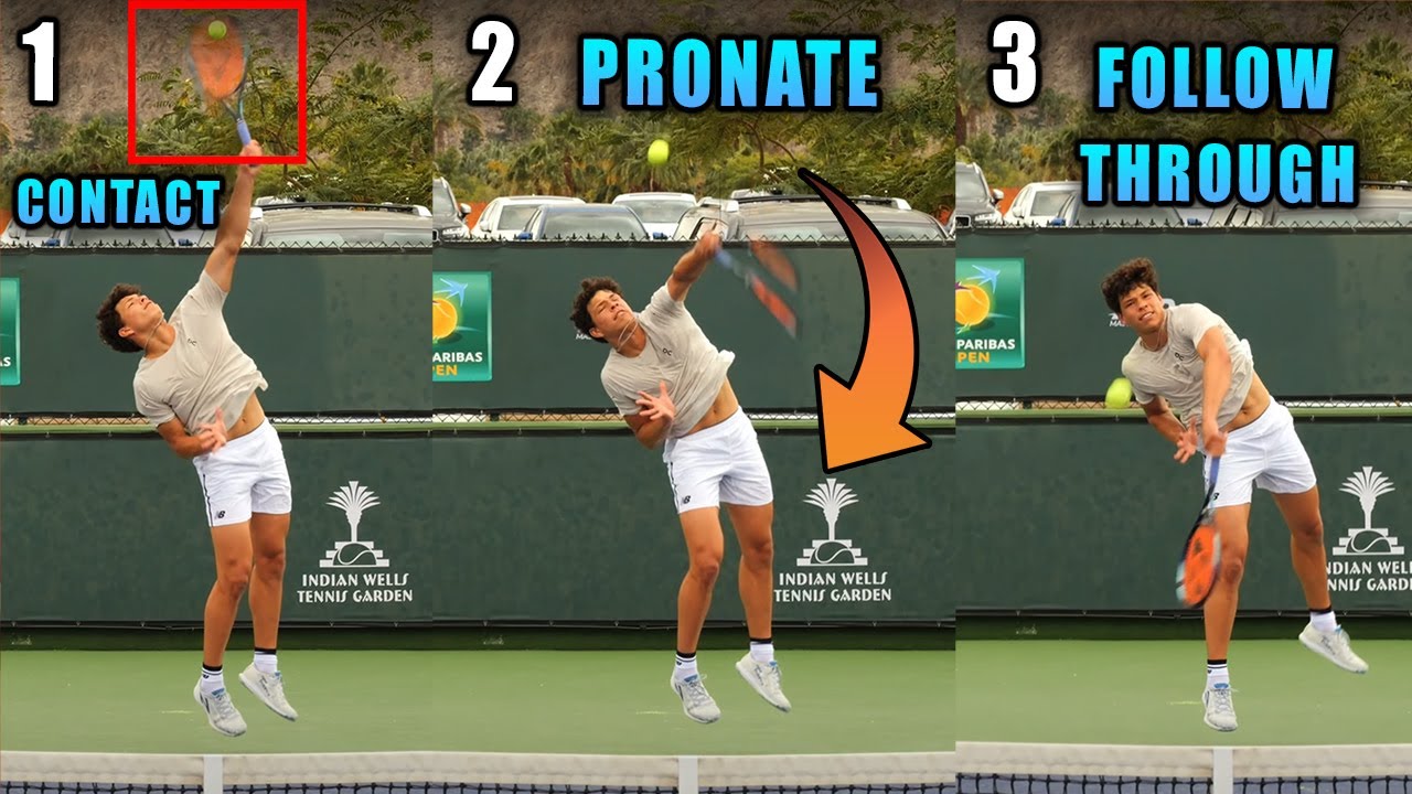 Tennis Serve Follow Through- Do You Know This Swing Path?
