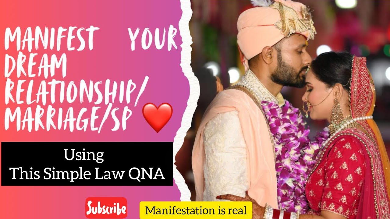 Manifest Your Marriage/SP/ Relationship With Law Of Assumption ✨✨