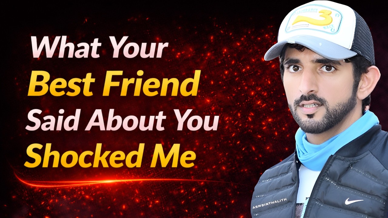 Keep Reading Till The End… Your Best Friend Said This To Me | Sheikh Hamdan | Fazza Poems | Fazza
