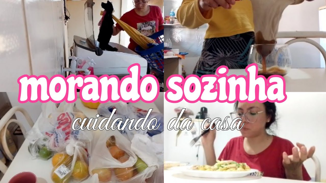 VLOG Morando sozinha: Um dia comigo na minha folga de Domingo a vida de CLT não está fácil 