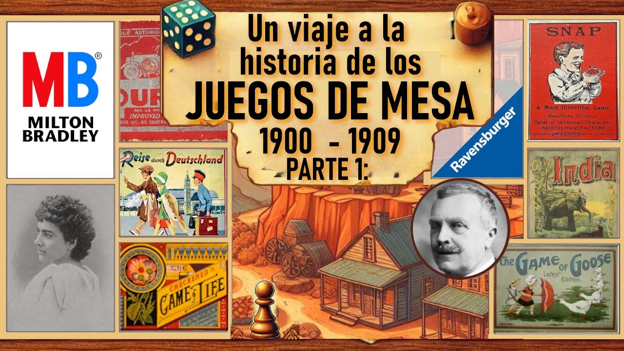 Viaje a la Historia de los juegos de Mesa: 1900 a 1909