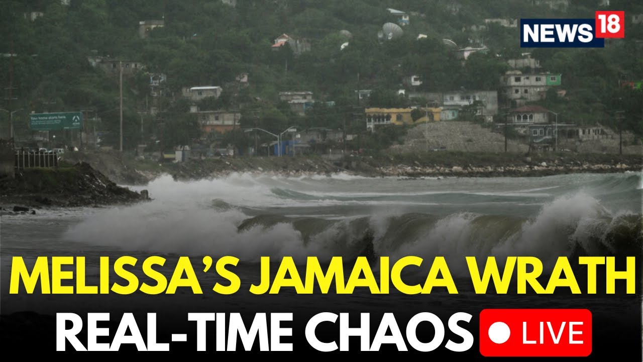 Hurricane Melissa Strikes Jamaica | LIVE Disaster Coverage | Hurricane Melissa LIVE UPDATES | N18G
