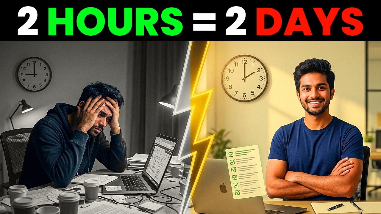 How to Be So Productive It Feels ILLEGAL (Zero Willpower Needed)