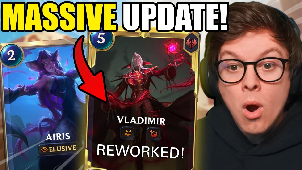 10 NEW CARDS! THE LARGEST RUNETERRA PATCH EVER?! - Legends of Runeterra