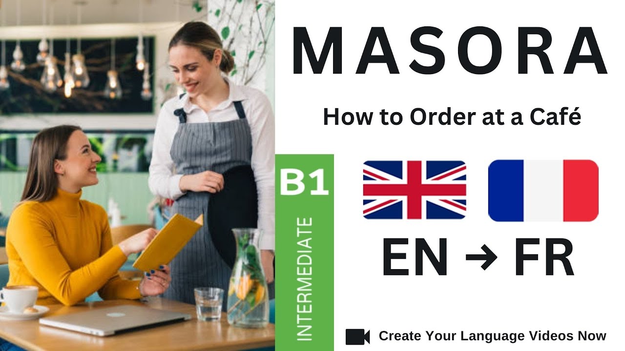 How to Order at a Café: Natural Phrases + Conversation Practice