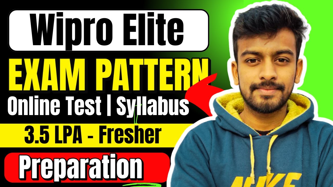 Wipro Elite Exam Pattern | Online Assessment | How to Prepare for Wipro Elite | Syllabus