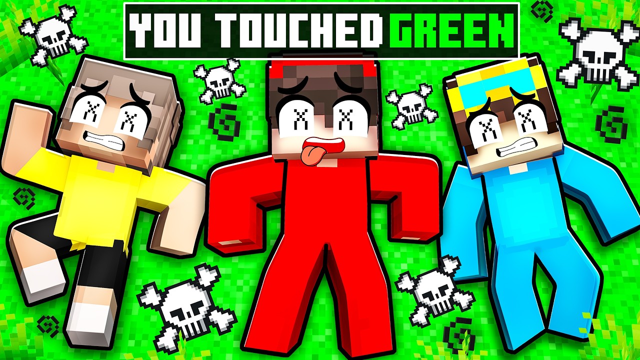 Minecraft CAN&rsquo;T TOUCH THE COLOR!