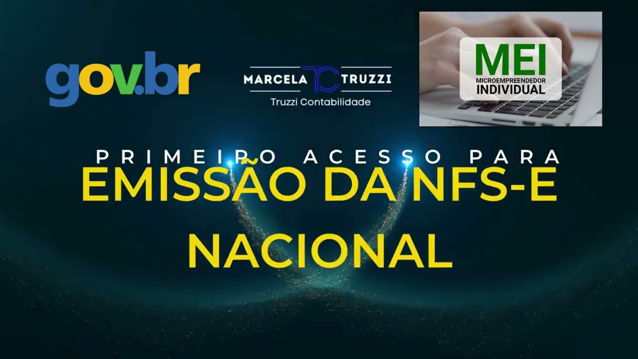PRIMEIRO ACESSO PARA EMISS&Atilde;O DA NFS-E NACIONAL - MEI