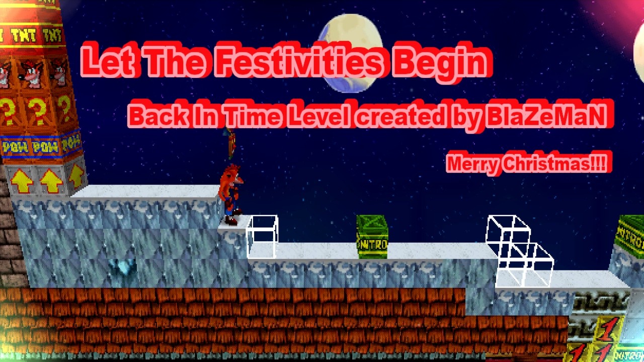 Let The Festivities Begin Crash Bandicoot Back In Time Level Walkthrough