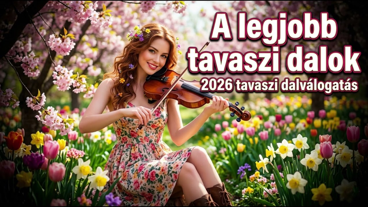 A legjobb tavaszi dalok-Tavaszi dalv&aacute;logat&aacute;s 2026-Modern mulat&oacute;s &eacute;s &eacute;rz&eacute;ki szerelmes dalok