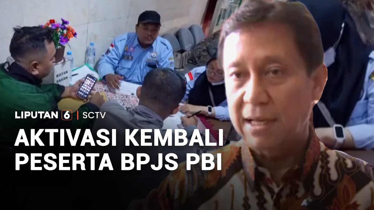 Warga Ramai-ramai Mengaktifkan Kembali Kepesertaan BPJS PBI  | Liputan 6